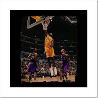 Dunk Shaquille O'Neal Vintage Posters and Art